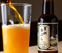 豊洲Kinpura_Kinpuraビール (Toyosu  Beer) - レストランのオリジナルビールが、絶品のおでんを引き立てます。