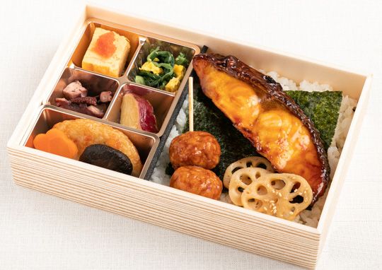 十八番弁当・銀ひらす照焼き